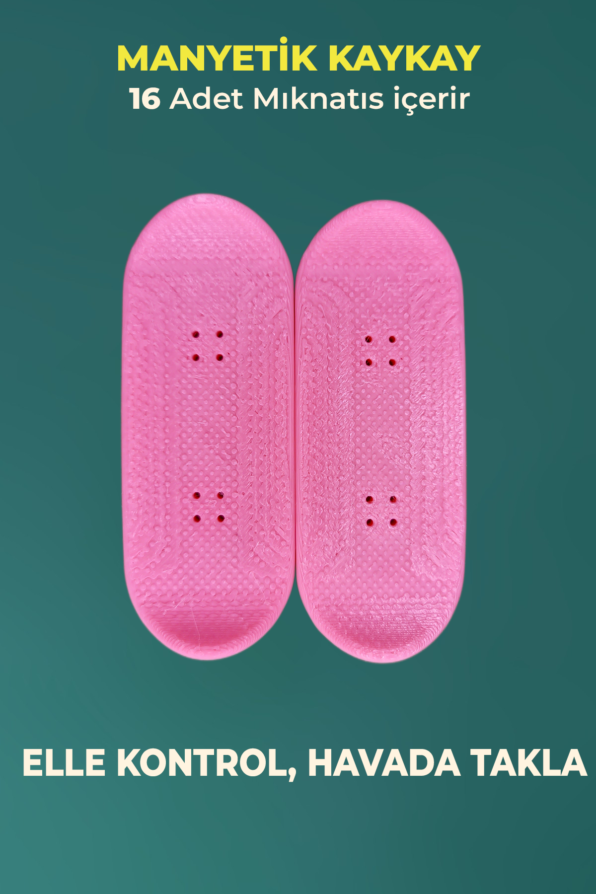 KickFlip Mıknatıslı Kaykay- Hibiscus